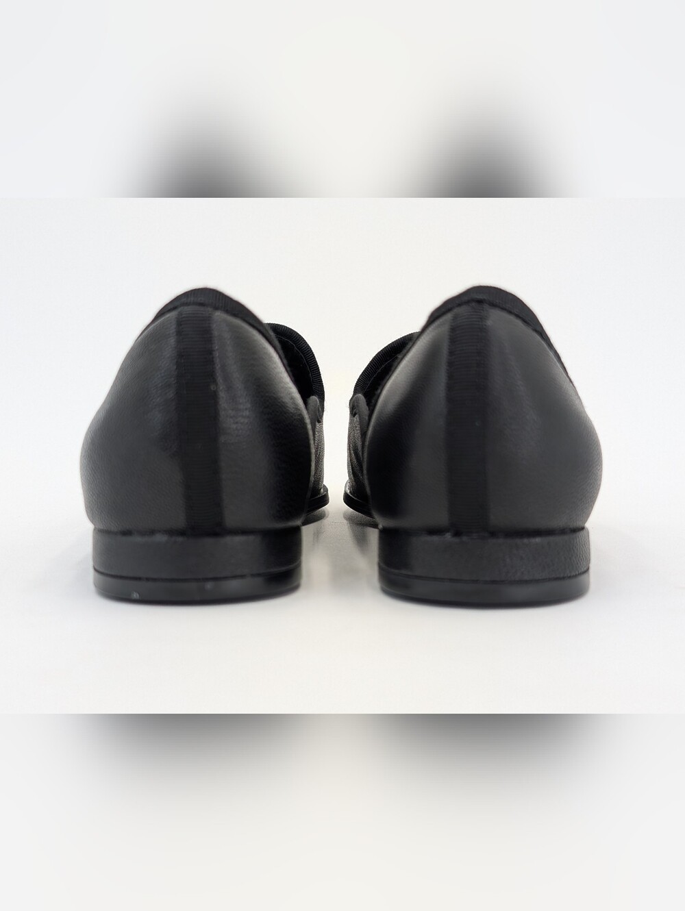Chelsea & Violet "Louisa" Sz 8.5M Women Black Genuine Leather Modern Square Toe - Picture 14 of 17
